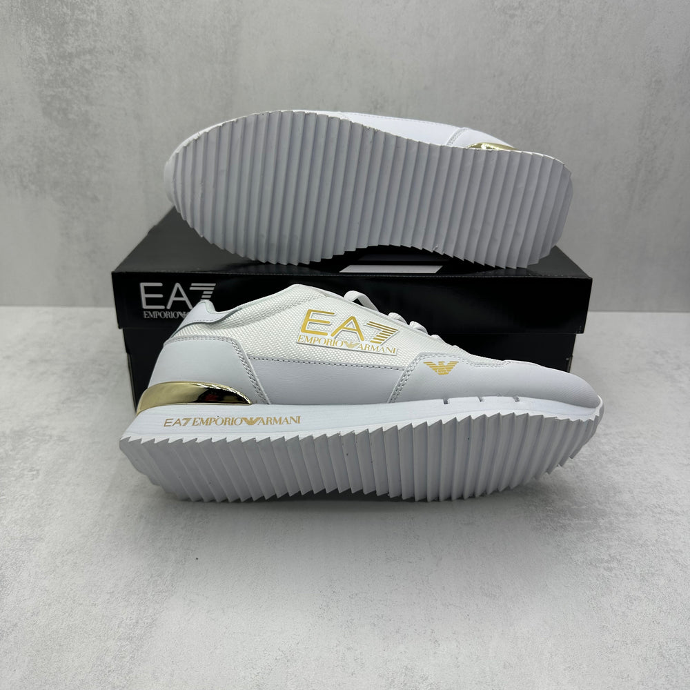 ZAPATILLAS EA7 WHITE/GOLD