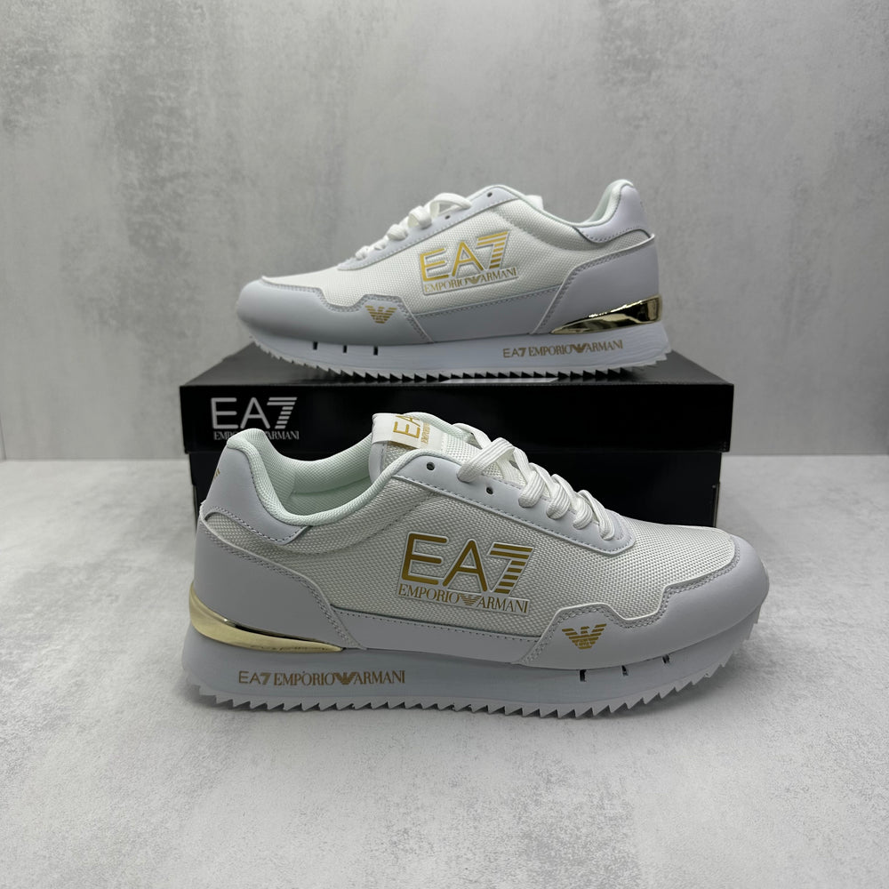 ZAPATILLAS EA7 WHITE/GOLD