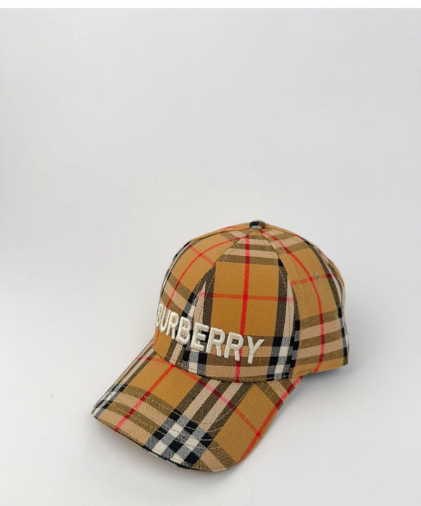 🔥 GORRA BURBERRY VINTAGE CHECK ✅ CALIDAD PREMIUM ‼️ UNIDADES LIMITADAS