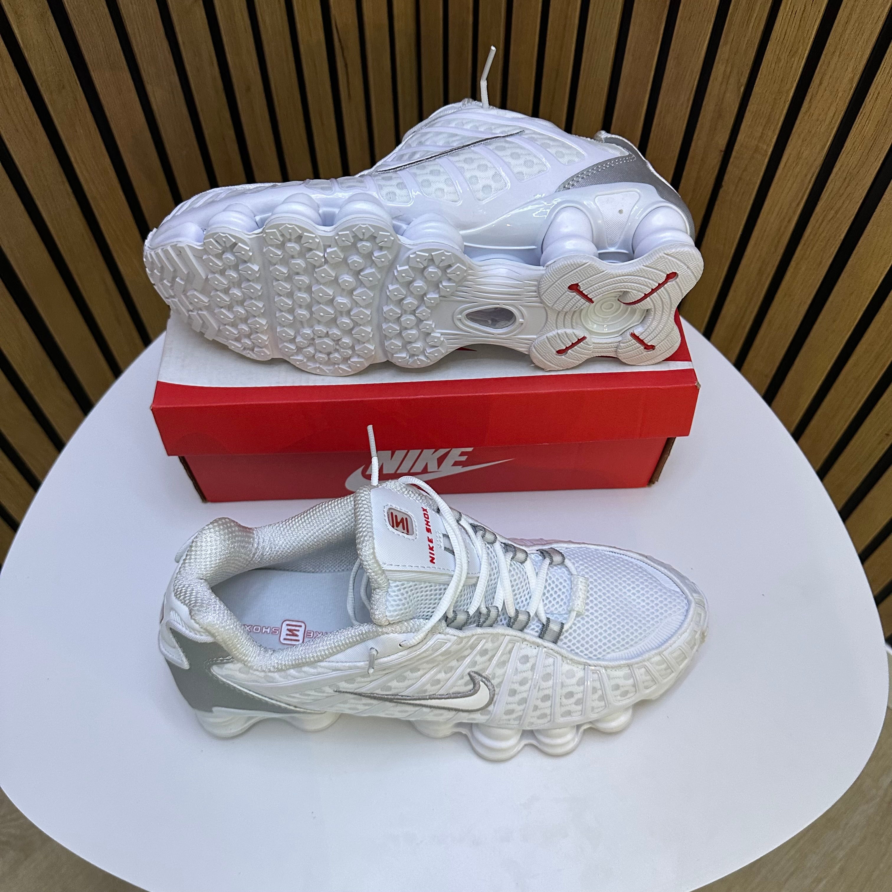 NIKE SHOX TL WHITE