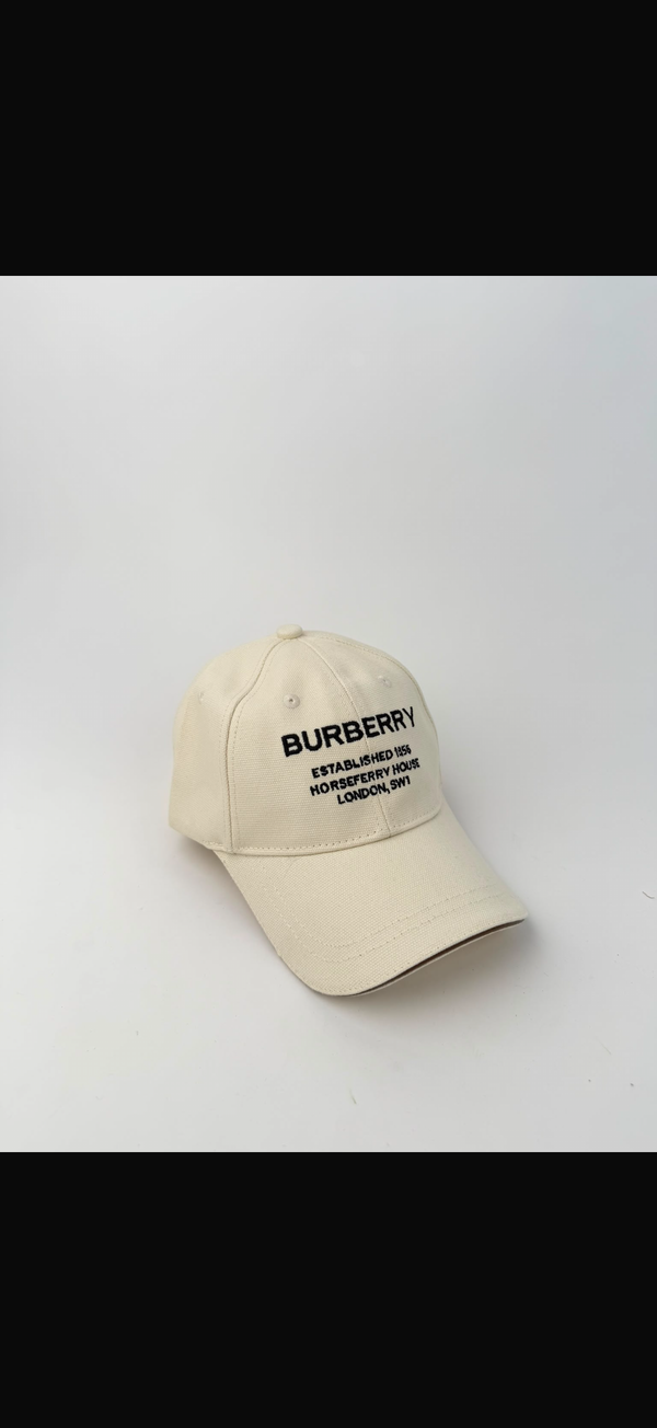 🔥 GORRA BURBERRY HORSEFERRY BEIGE ✅ CALIDAD PREMIUM ‼️ UNIDADES LIMITADAS
