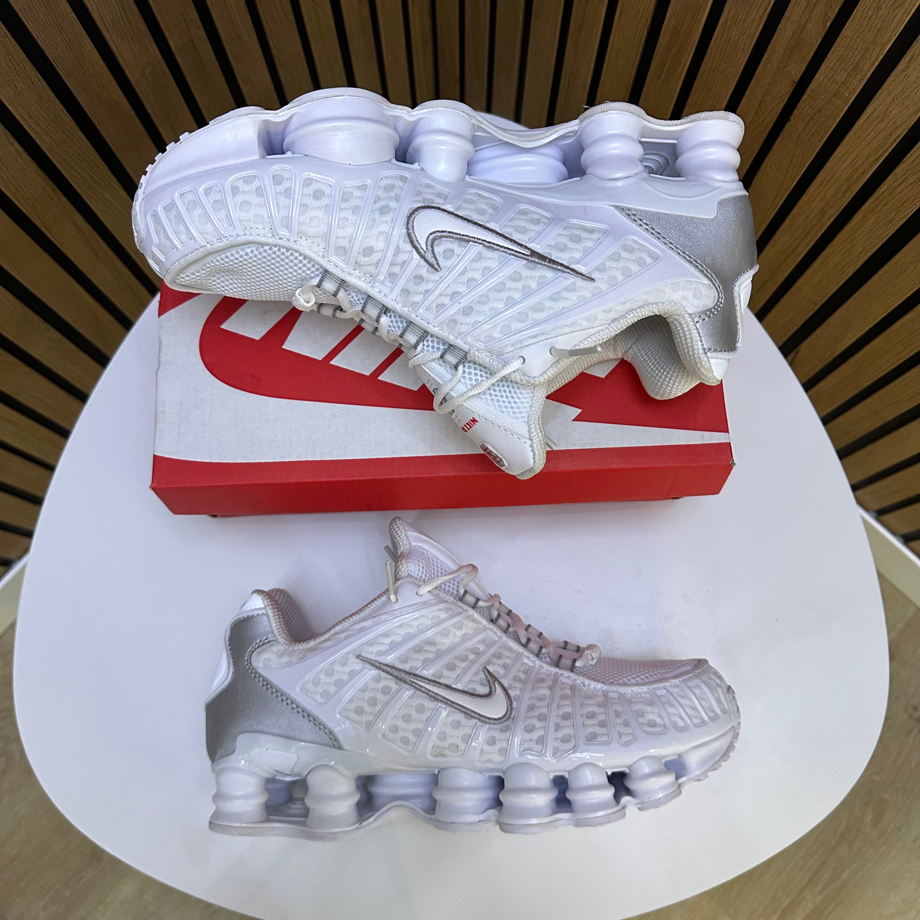 NIKE SHOX TL WHITE
