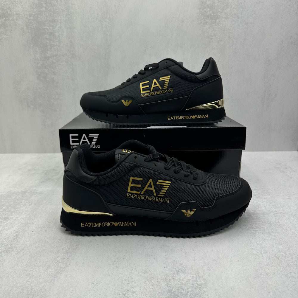 ZAPATILLAS EA7 BLACK/GOLD
