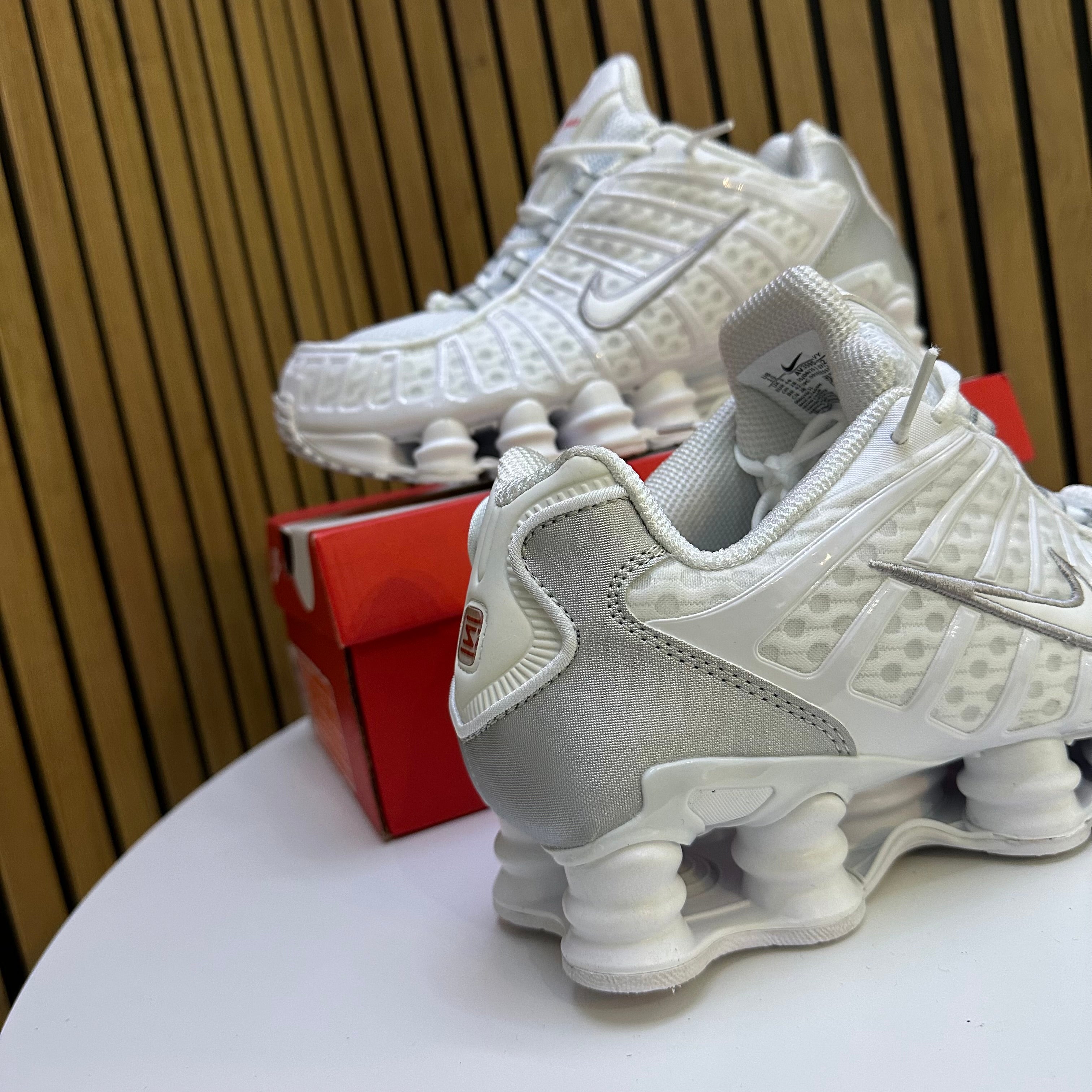 NIKE SHOX TL WHITE