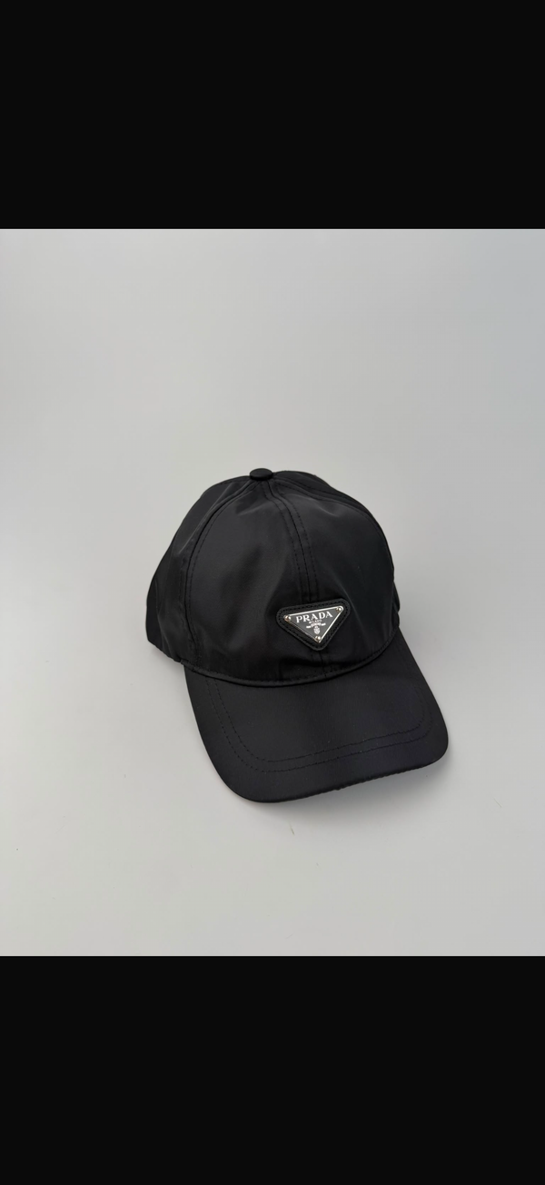 🔥 GORRA PRADA NYLON BLACK ✅ CALIDAD PREMIUM ‼️ UNIDADES LIMITADAS