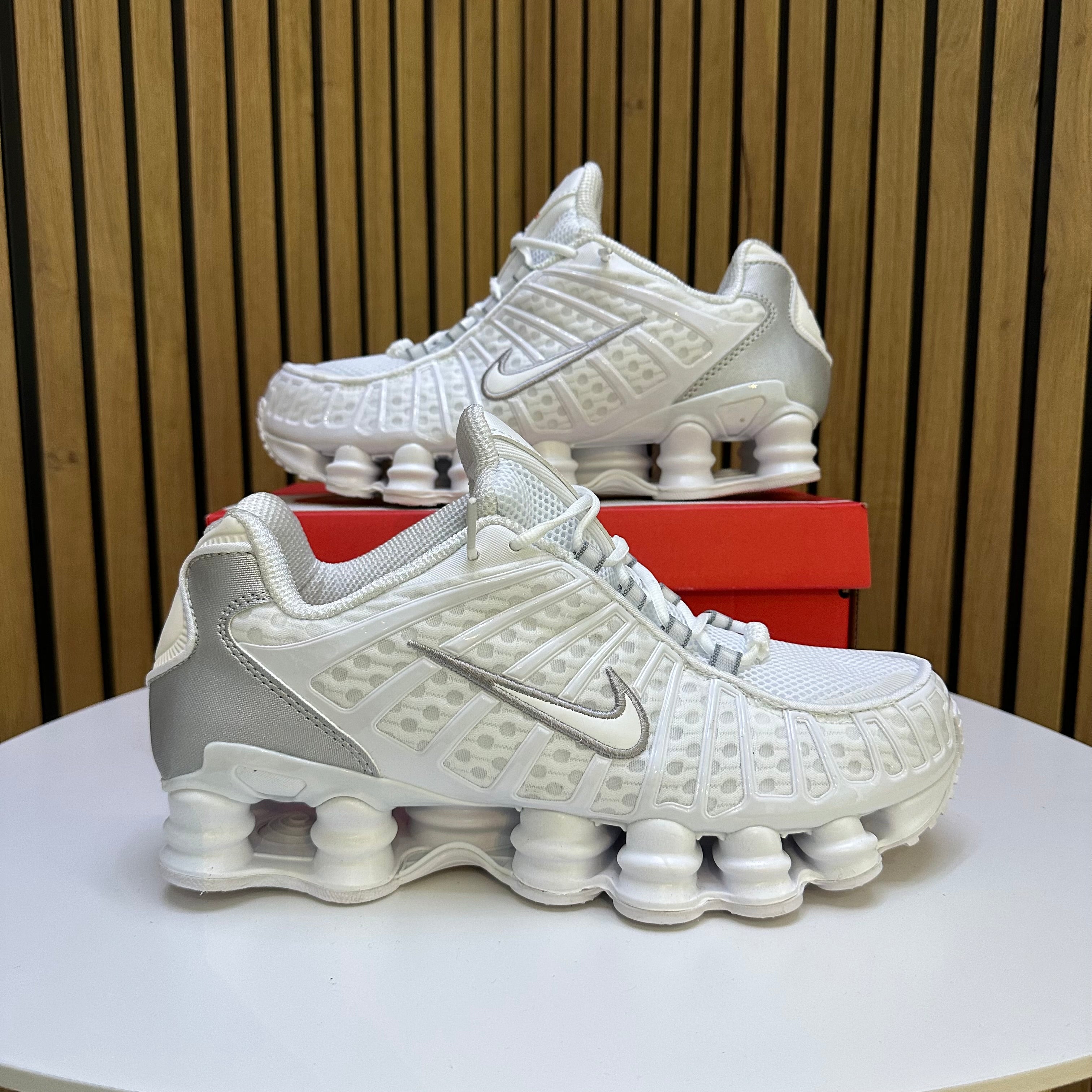 NIKE SHOX TL WHITE