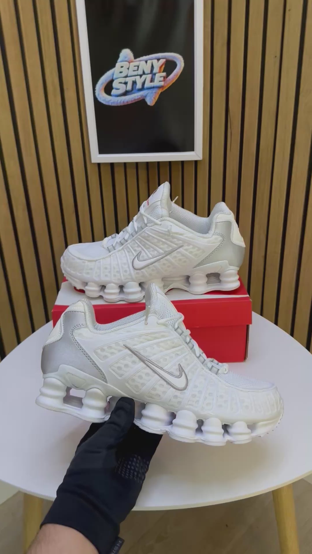 NIKE SHOX TL WHITE